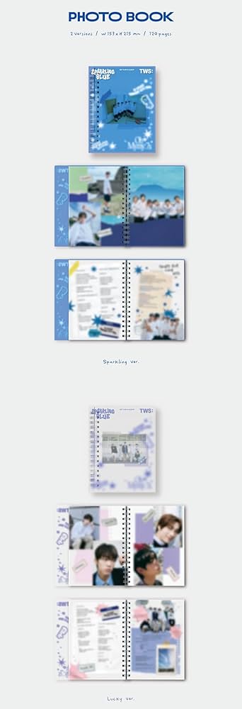 Amazon.co.jp: TWS 1st Mini Album 'Sparkling Blue 2 SET
