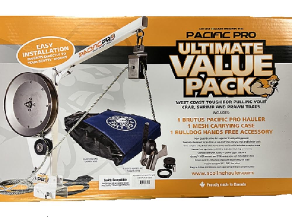 Photo 1 of Ace Line Hauler Value Pack - Complete with Brutus Pot Puller, Bulldog Hands-Free coiler and Carrying case