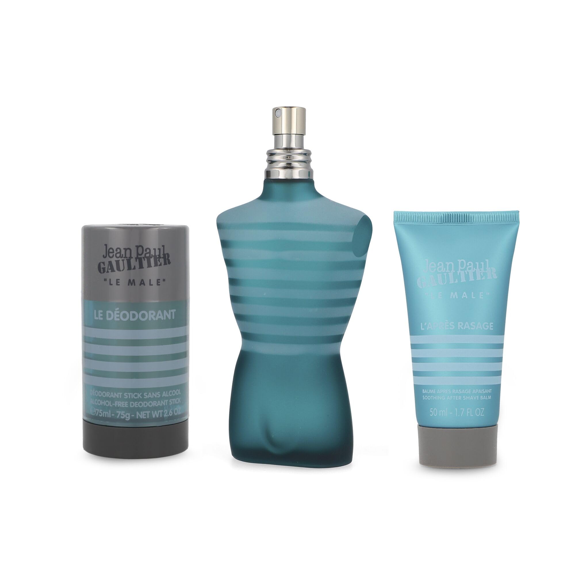 Jean Paul Gaultier Le Male Eau de Toilette 125ml + Balsam 50ml + Deo