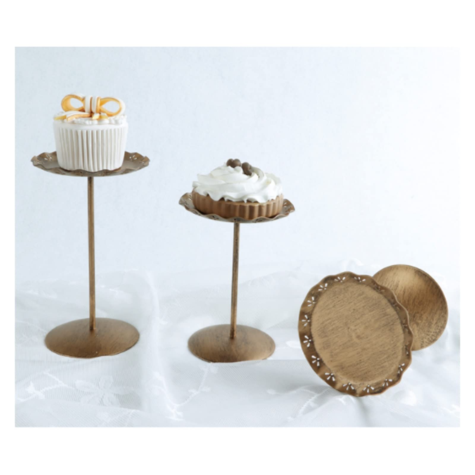 Alzata per Dolci La Decorazione della tavola da Dessert in Ferro for Il Matrimonio è più di Un Piatto da Dessert for Il tè pomeridiano Alzata per Torta(A)