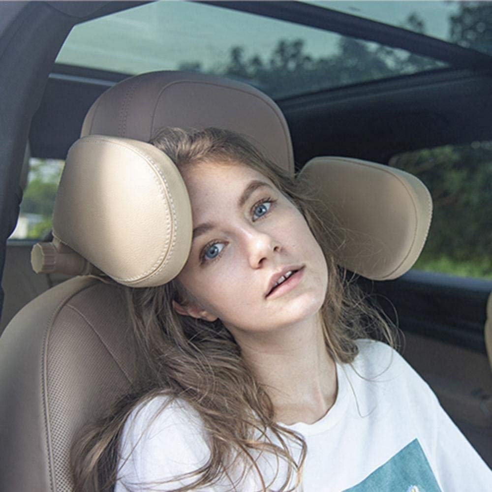 Cuscino Per Poggiatesta Per Seggiolino Auto, Cuscino Per Seggiolino Auto Poggiatesta Supporto Per Collo Cuscino Per Dormire Da Viaggio, Cuscino Di Sicurezza Per Auto Design A Forma Di U In Cotone Memo