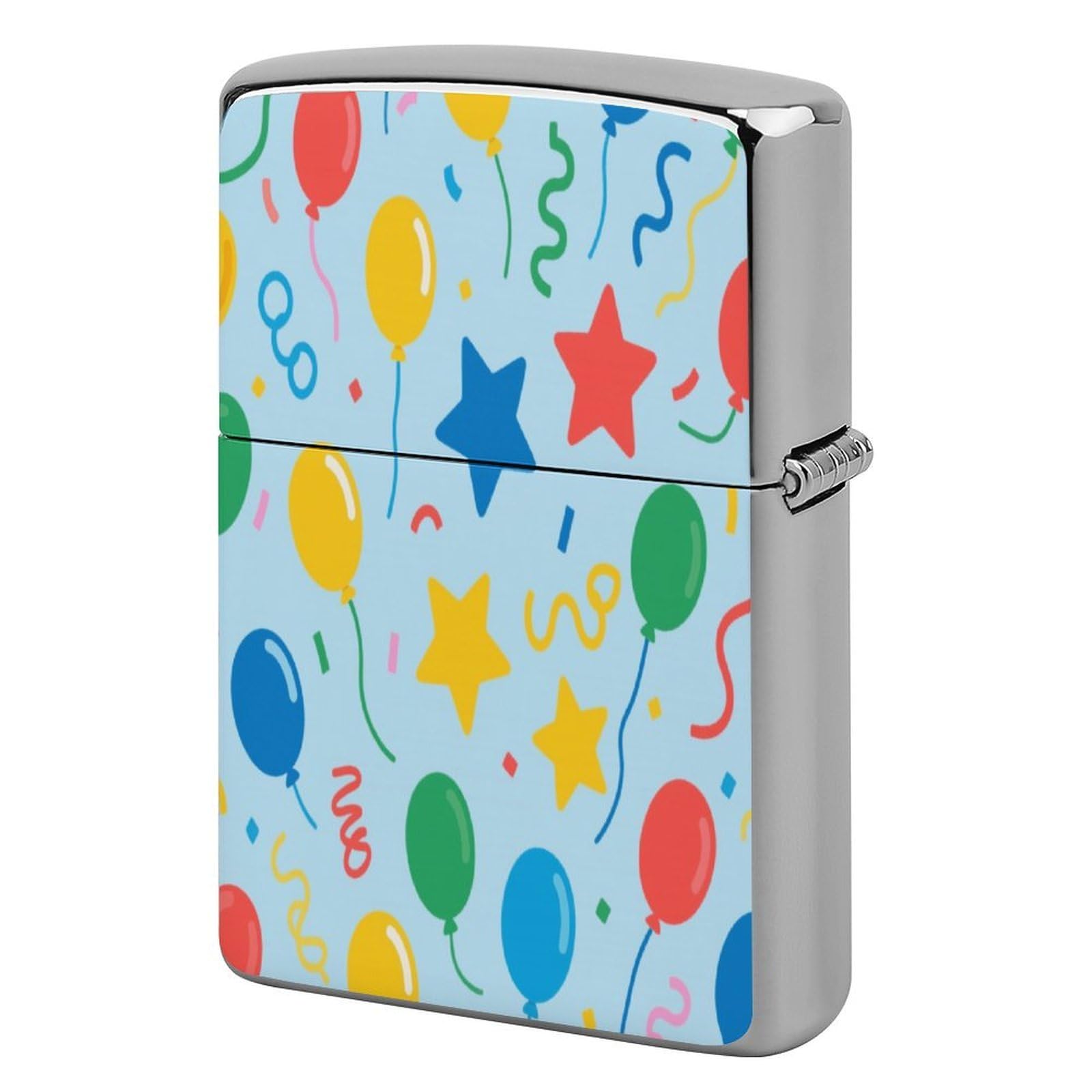 Fekiloot Style Irregular Pattern Lighter Case Cover Metal Lighter Case