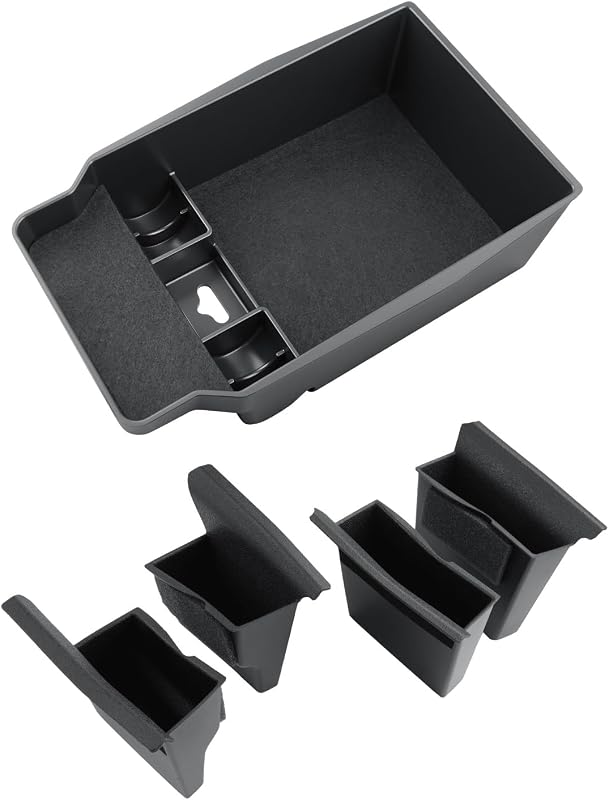Kit com 5 organizadores de console e bolsos para portas CDEFG compatível com Mazda CX-5 2026