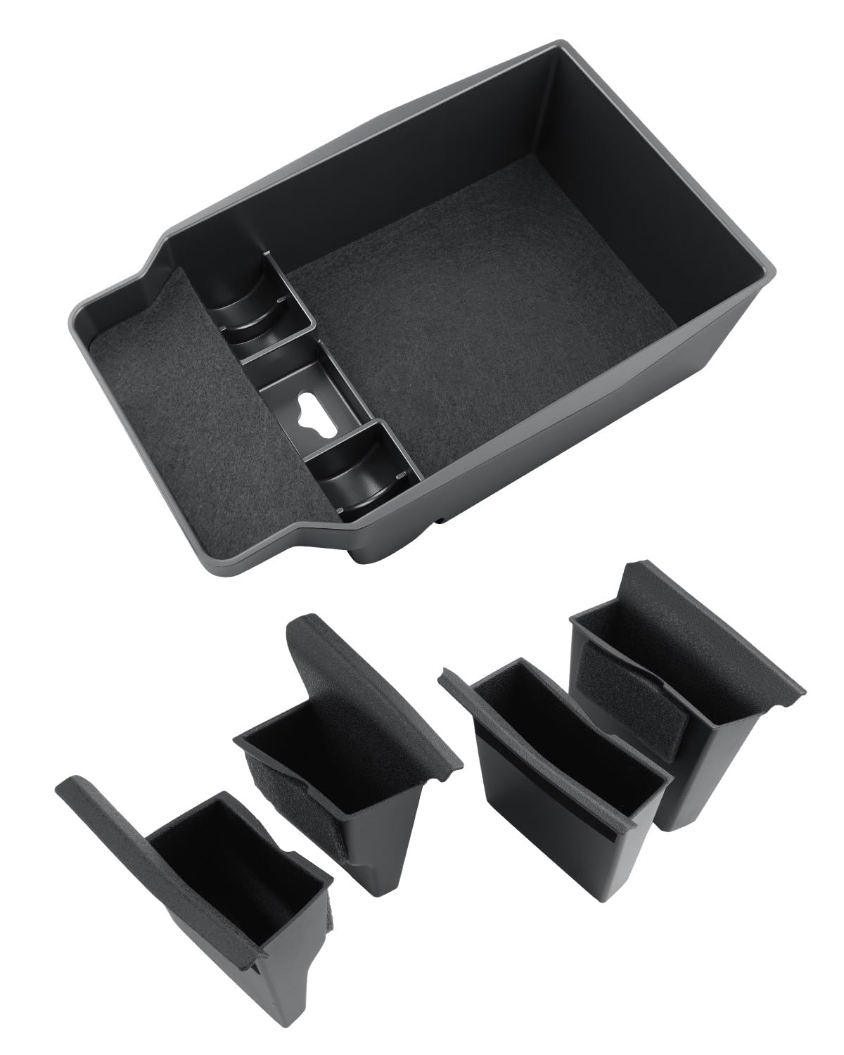 CDEFG 5Pcs for 2026 Mazda CX5 Center Console Organizer &amp; Door Handle Pocket