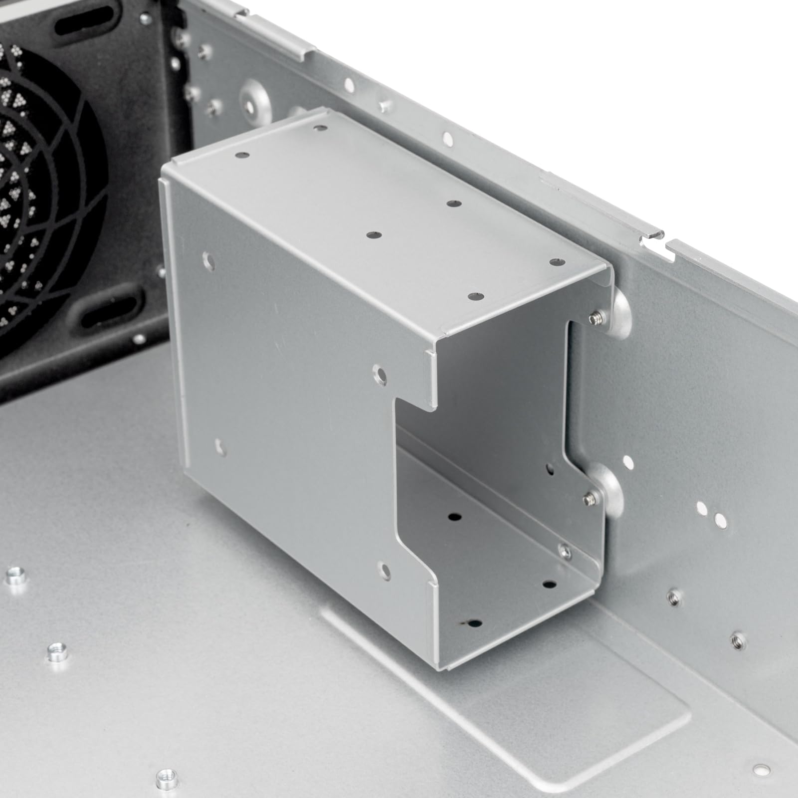 Silverstone Technology RM32, Châssis Serveur 3U rackmount prenant en Charge Les GPU Haut de Gamme à 4 Slots et Les radiateurs de 360 mm, SST-RM32