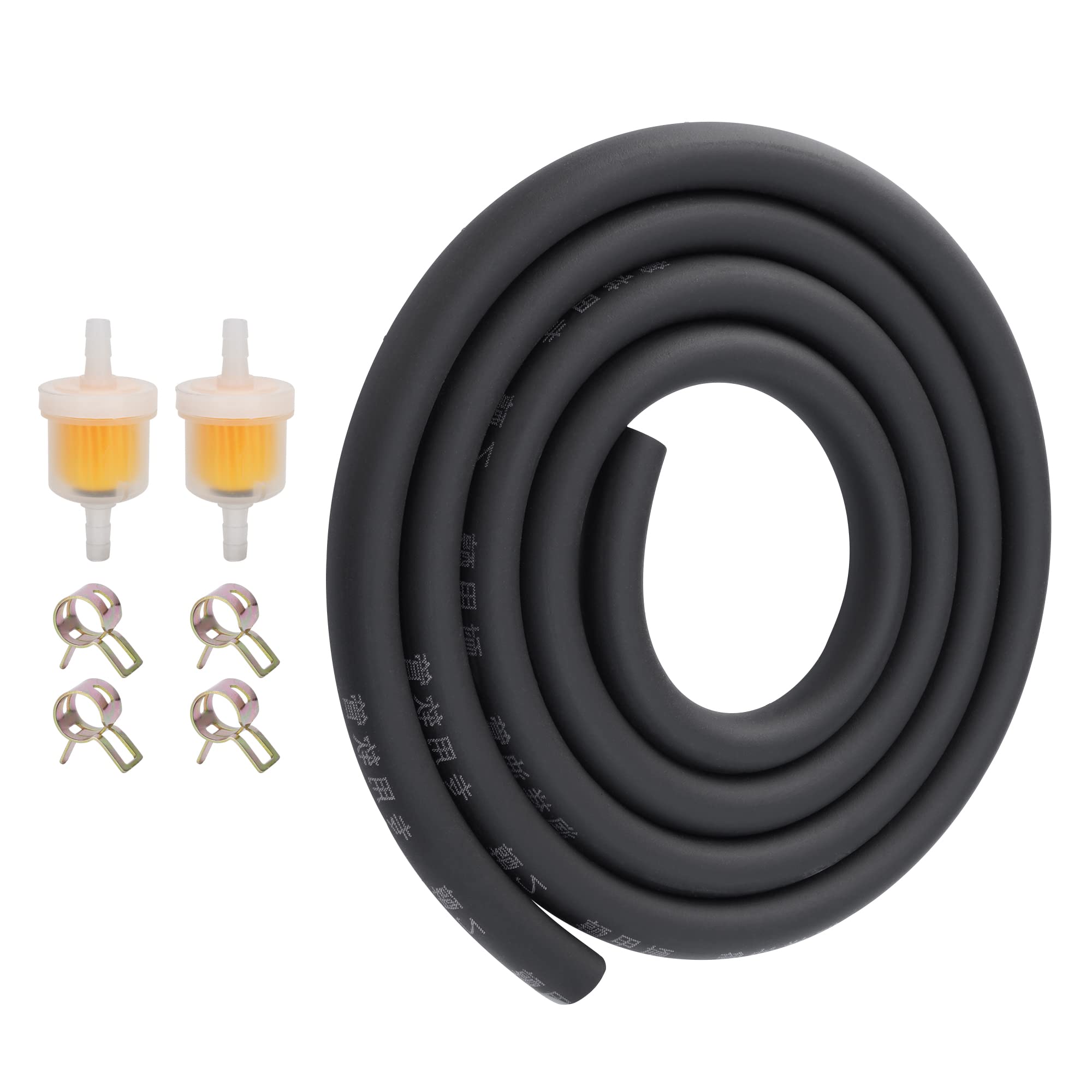 Buy MTATCN Fuel Line Kit with 2*Fuel Filter&4*Fuel Filter Hose Clips for GY6 50cc 90cc 110cc