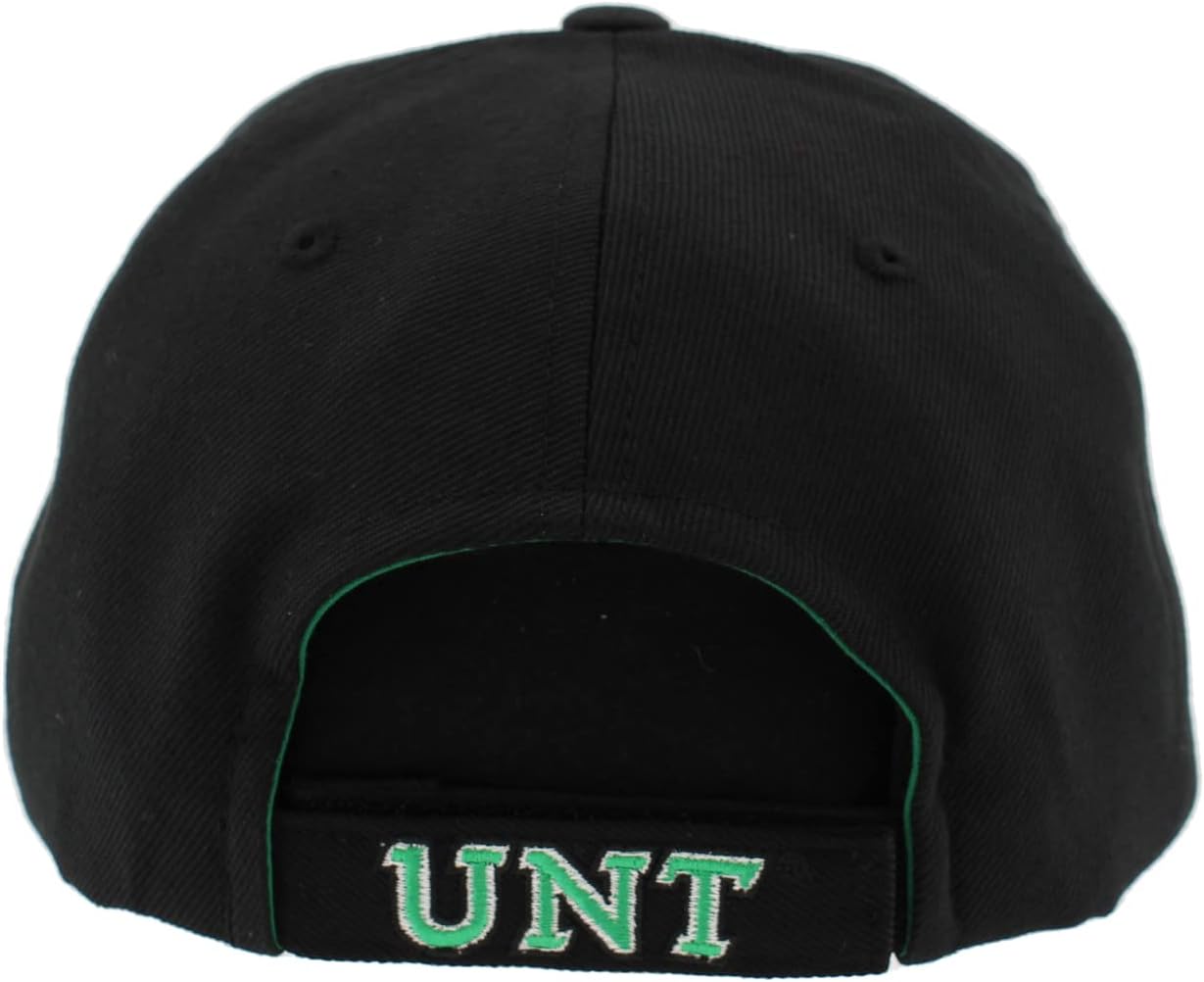 ZHATS NCAA Unisex-Adult NCAA Officially Licensed Snapback Hat Competitor Black