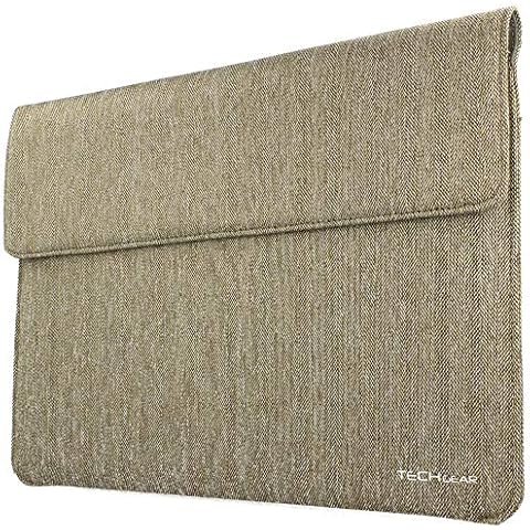 TECHGEAR Ultra Slim Tweed Laptop Sleeve Case Cover