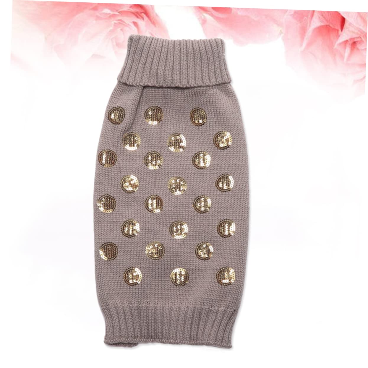 BESPORTBLE 2st Winter-hundepullover Kleine Hundekleidung Pullover Für Hunde Klein Welpenkleidung Halloween-hundepullover Für Große Hunde Großer Hundepullover Wärmeres Haustier Winterhund Grey