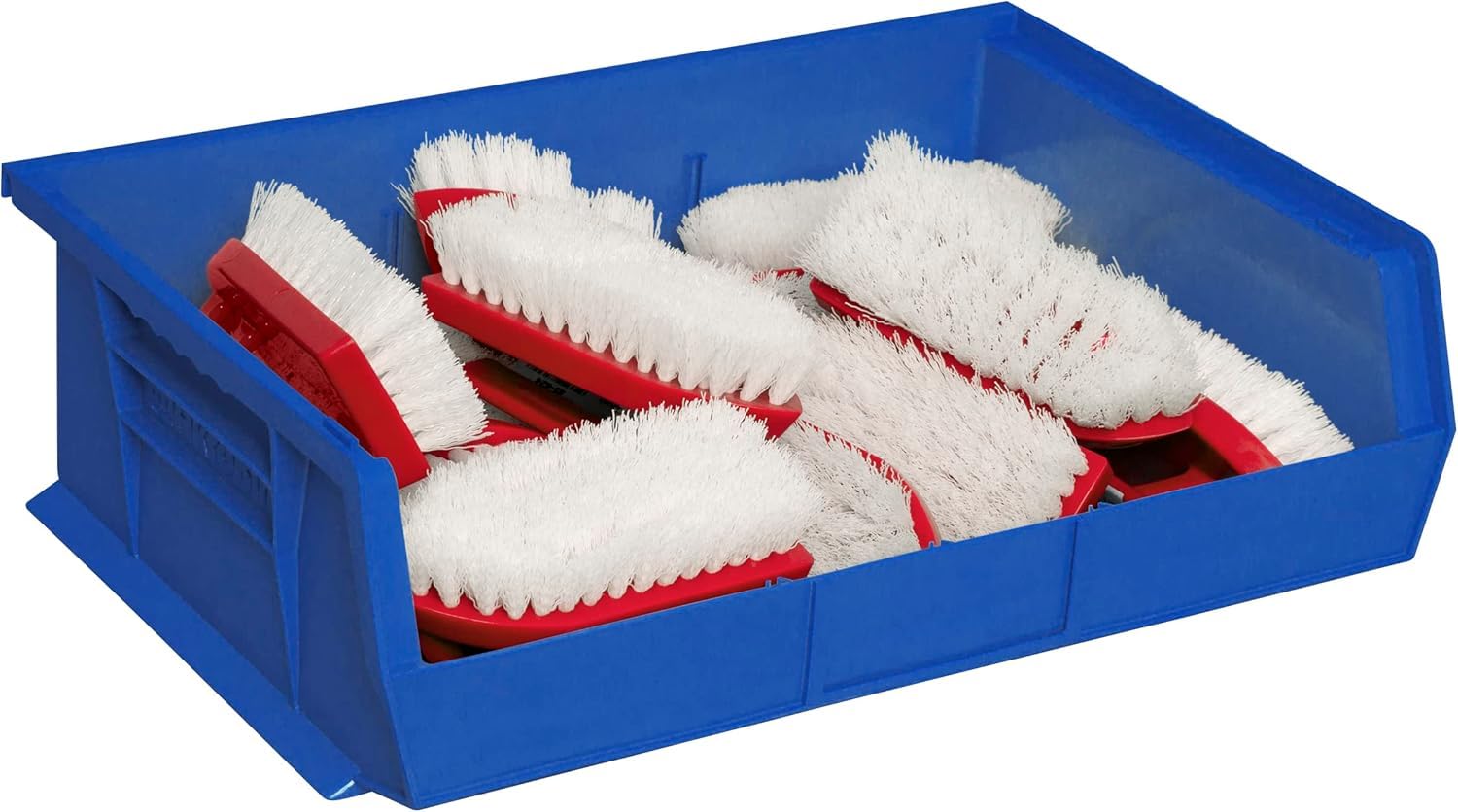 Akro-mils Akrobin d'empilage de rangement en plastique, 27,9 cm par 40,6 cm par 12,7 cm, étui de 6, 30255BLUE