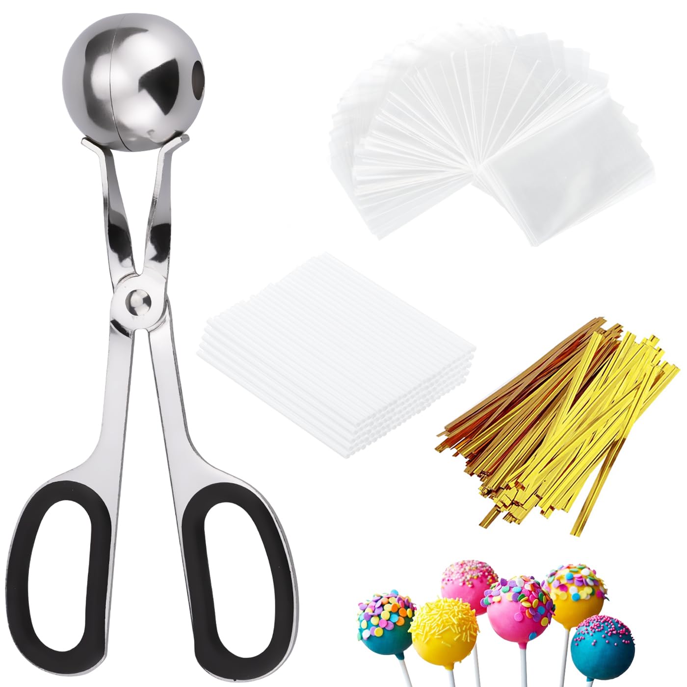 Lollipop Cake Pop Treat Bag Kit
