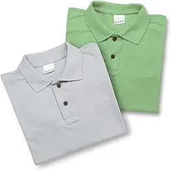 KIT 2 Camisas Polo Masculina Algodão