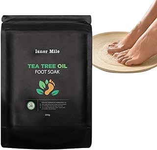 Sal para Pés Imersão Relaxante | Refresh Foot Soak para pés secos e rachados | 7,1 imersão para os pés sal marinho árvore do chá extratos naturaioliva sal banho para Pinjing