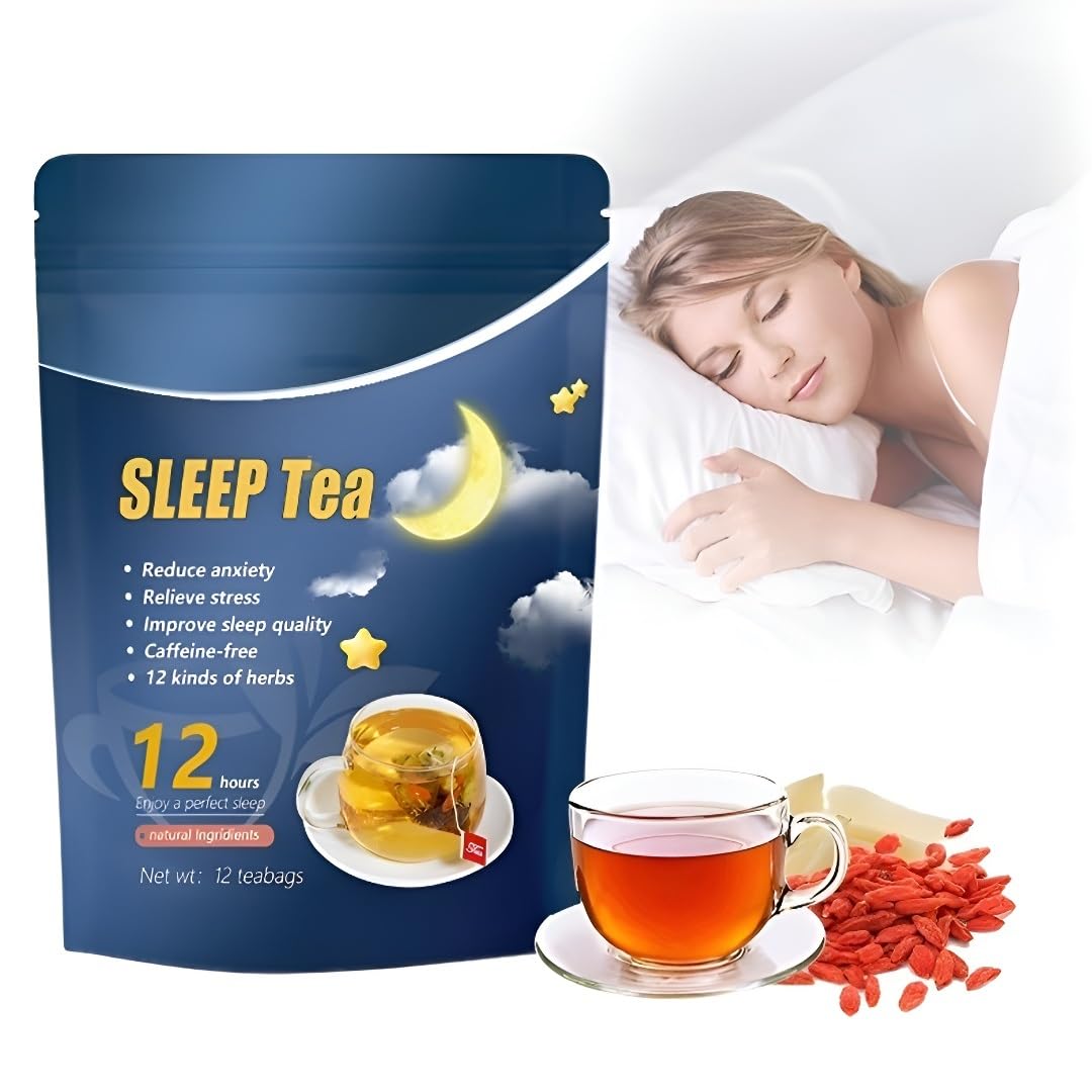 Naturalne Torebki Z Herbatą Na Sen – Ziołowa Herbata Na Dobranoc Dla Relaksu I Lepszego Snu, Tradycyjna Herbata Na Noc(3PCS)