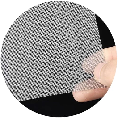 Zanotva 304 Stainless Steel Wire Mesh, 50 Mesh - 0.4mm Hole Wire Metal Mesh Sheet,for DIY Windows Filter,Easy to Cut(39x354in/1x9m)