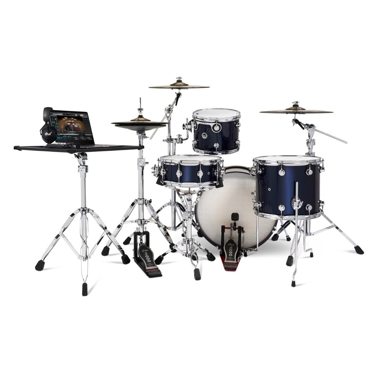 Amazon.com: DW DWe 4-piece Shell Pack - Midnight Blue Metallic