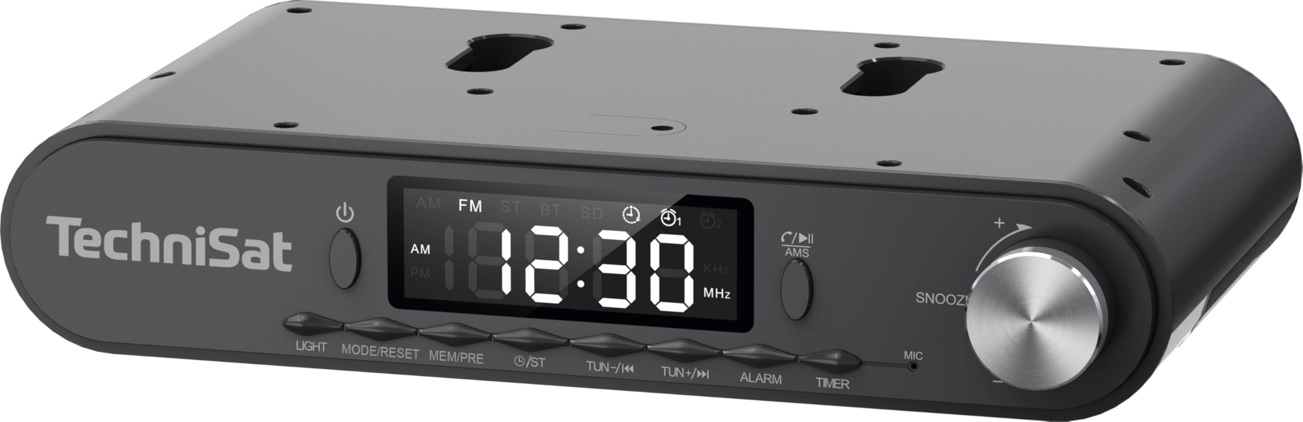 TechniSat - Radio de cocina (5 W, luz LED, luz de trabajo, temporizador, Bluetooth, función despertador, manos libres, altavoz de 5 W)