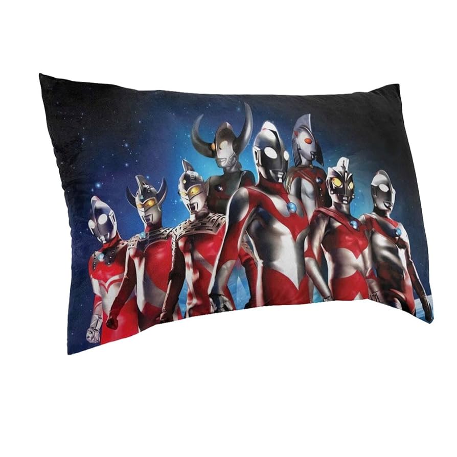 ウルトラマン　ウルトラマンショップ　クッションカバー　ブランケット　セット ウルトラマン ウルトラマンショップ クッションカバー