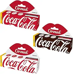 Kit 3 Unidades Carmed Coca Cola HIdratante Labial 10g