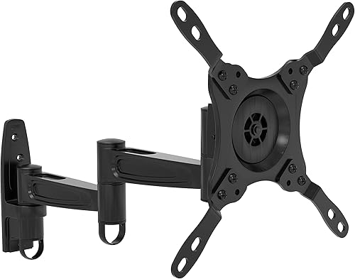 Soporte de pared articulado CTA para monitor Soporte de pared articulado VESA universal para televisores y monitores de 13 a 42 pulgadas de hasta