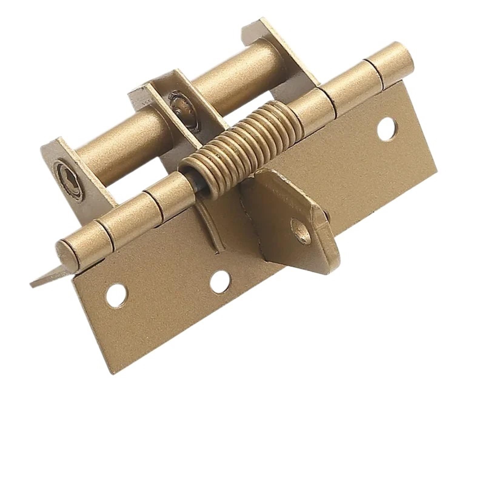Kdhcvkz Gold 1Pcs 4 Inches Door Hinges For Cabinet Detachable Spring Hinges(Gold)