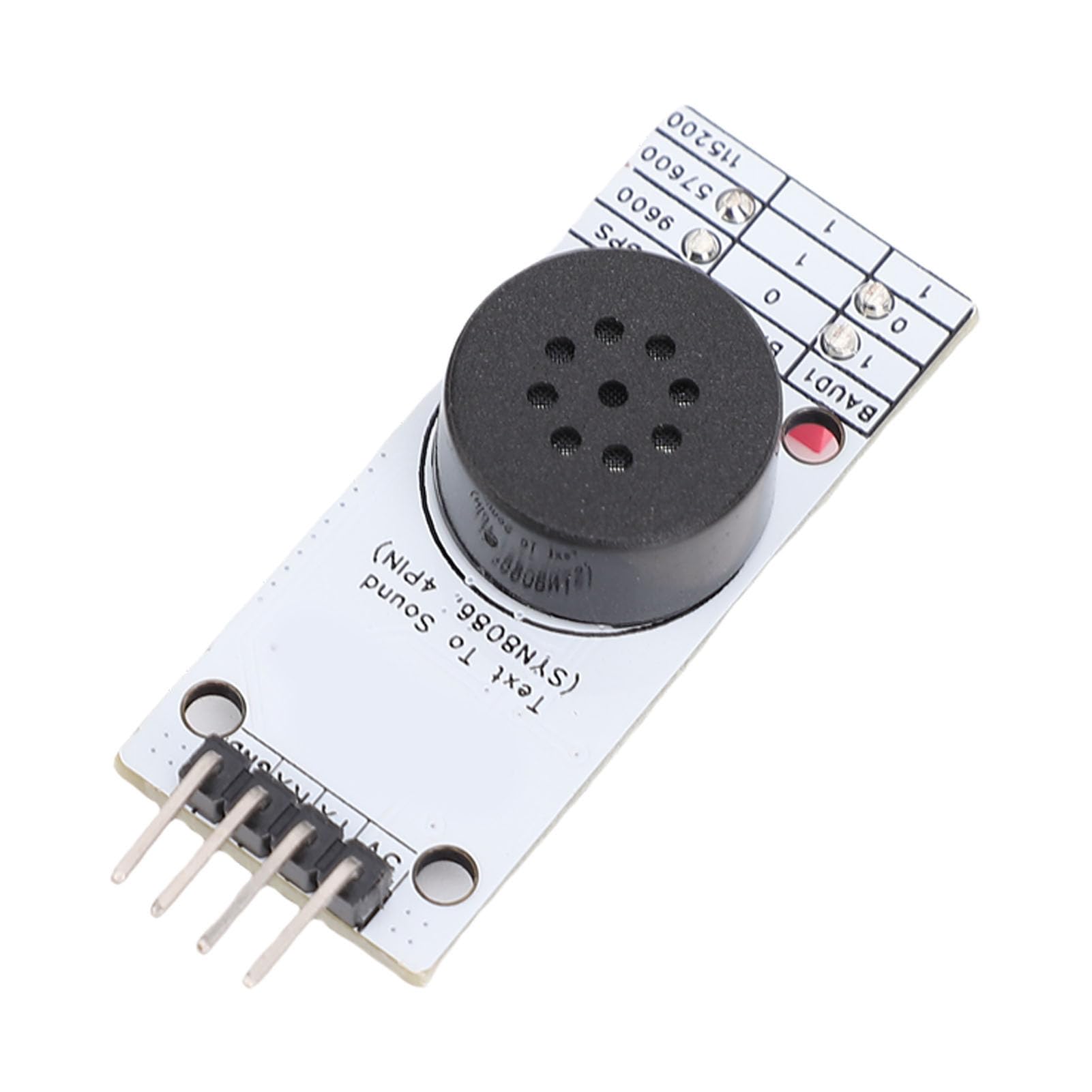 Zunate Module Sonore SYN8086, Synthèse Vocale Chinoise Programmable avec Interface De Communication Uart Contrôle Multiple Compatible avec La Synthèse Vocale Chinoise Et Anglaise