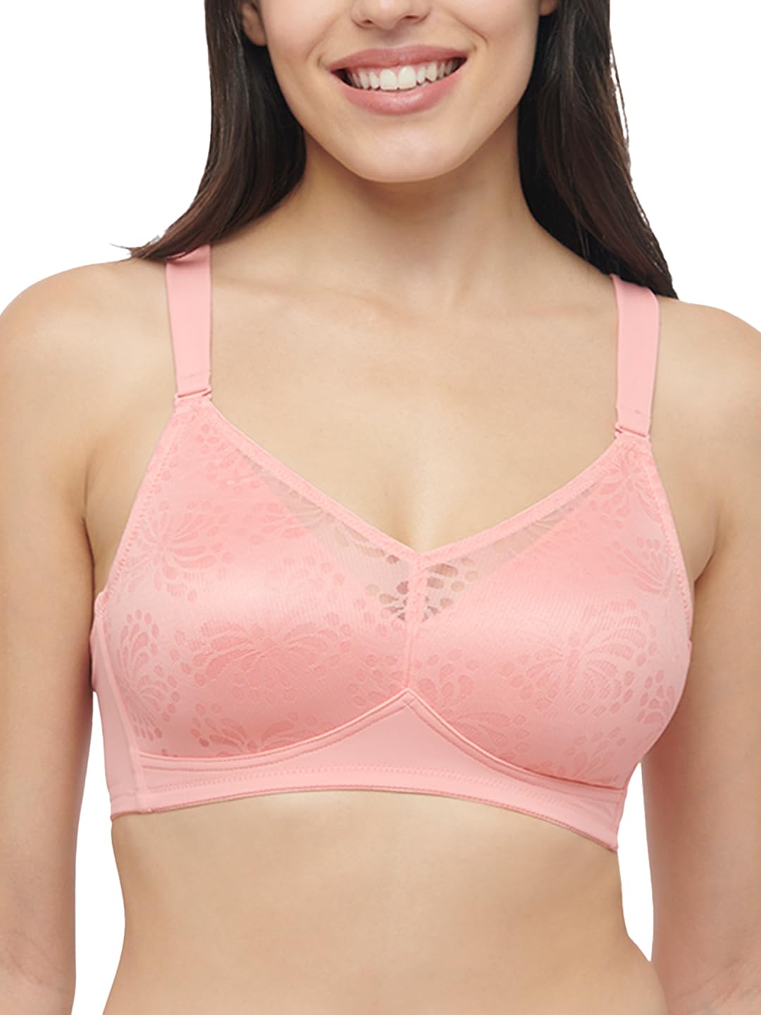 Triumph International Women's Non Padded | Non Wired | 100I526 Minimizer Full Coverage Bra | Pack of 1