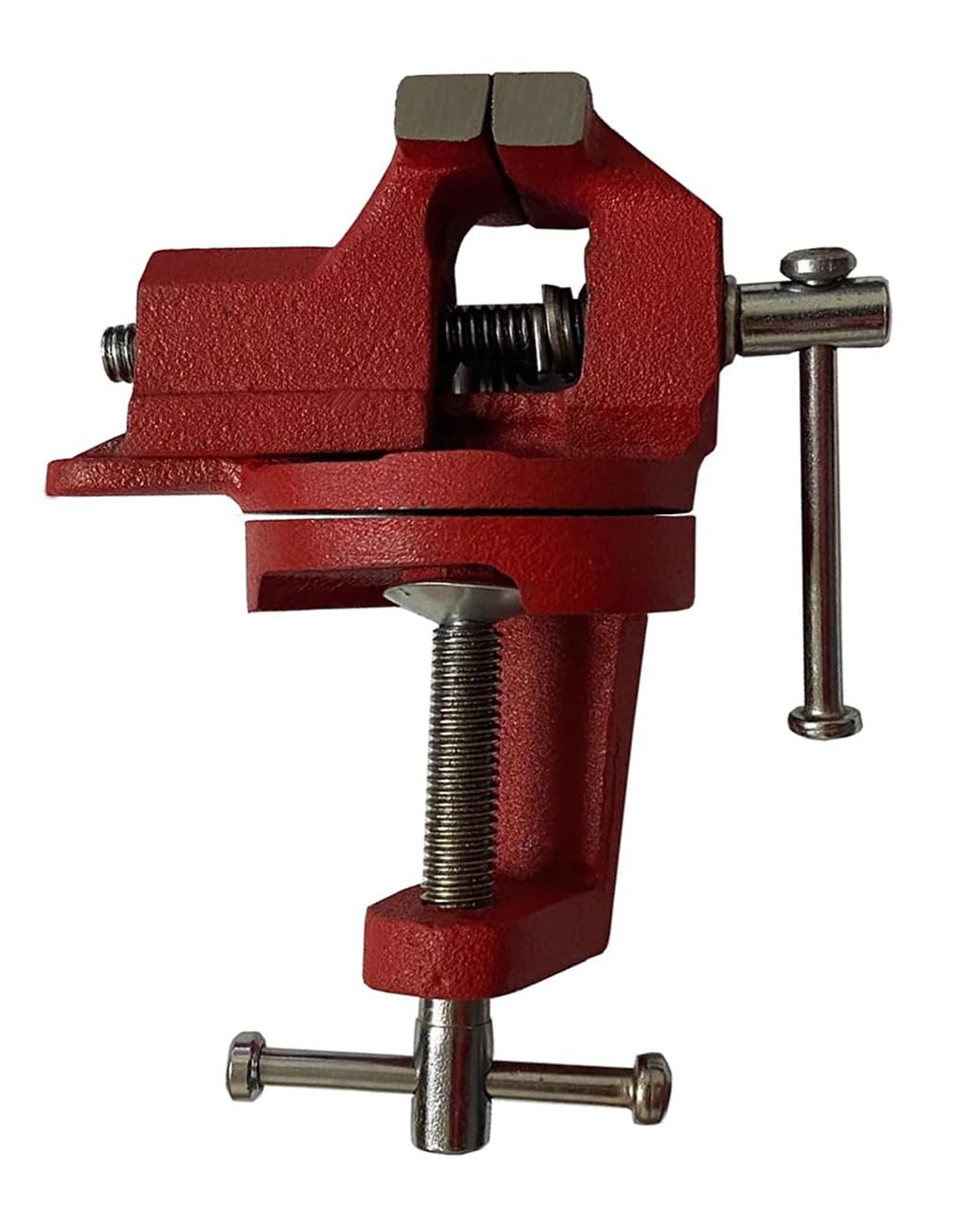 Kippen 1103BK - Morsa da Banco a Galletto da 60 mm. con Base Girevole