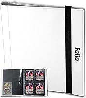 Vista 3 de BCW Pro-Folio - Álbum de tarjetas de 4 bolsillos, color negro, diseño de carga lateral, carpeta de tarjetas intercambiables, con capacidad