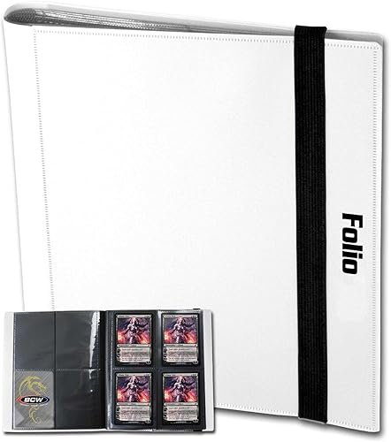 Miniatura 2 de BCW Supplies Pro-Folio - Álbum de 4 bolsillos, juego de cartas verdes