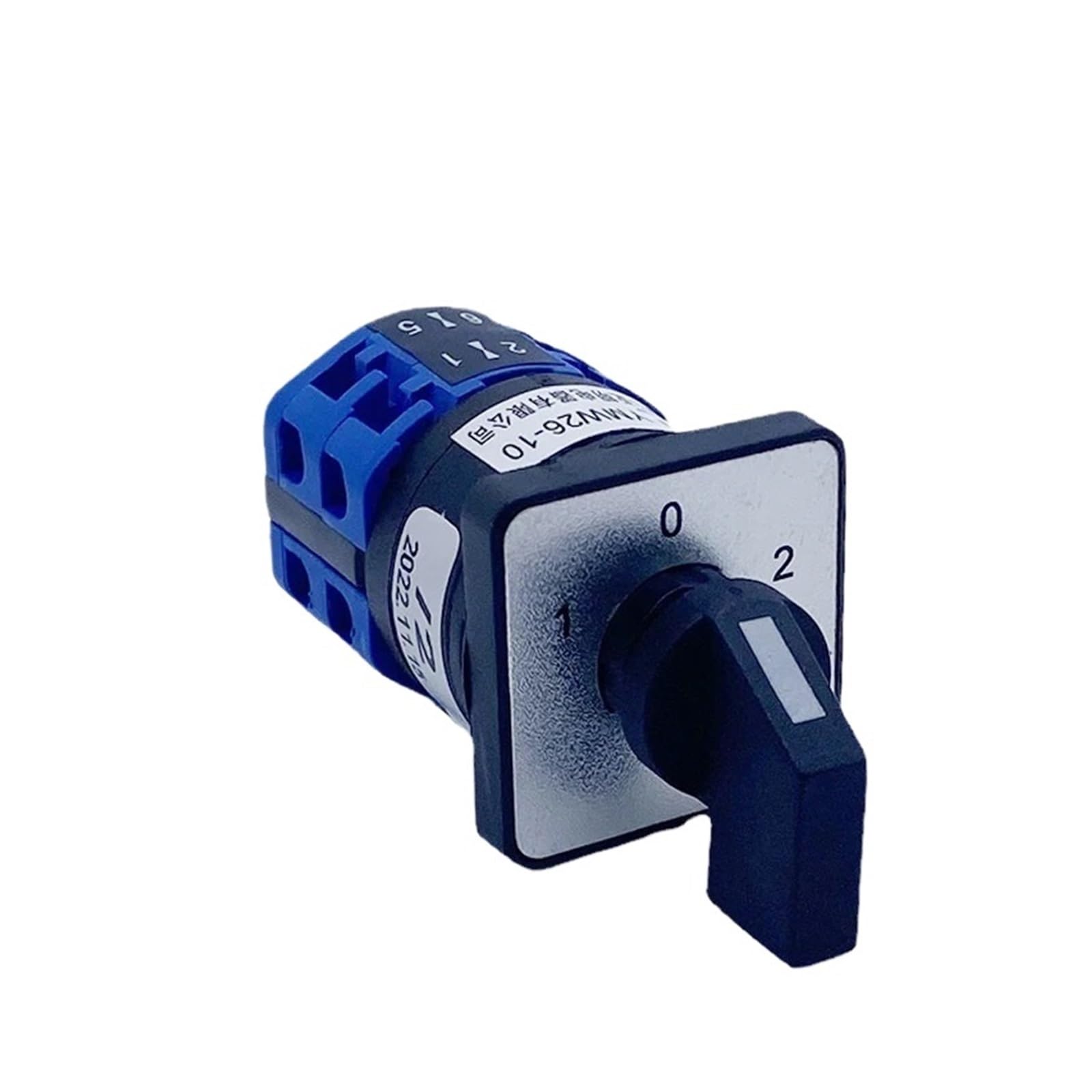 JGNAYRKJQI LW26-10/2 Rotary Cam Switch 10A Universal Transfer Multi Positions Two Section Levels LW28 Changeover Selector(123)