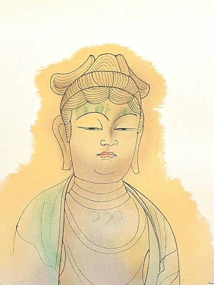 美品 未使用 平山郁夫 直筆サイン有 菩薩塑像 216/262 リトグラフ Amazon.co.jp: 平山郁夫 直筆サイン有 菩薩塑像 216/262