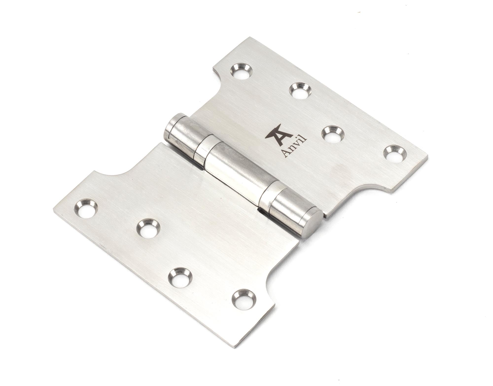 From The Anvil Satin SS 4 Inch x 3 Inch x 5 Inch Parliament Hinge (Pair)