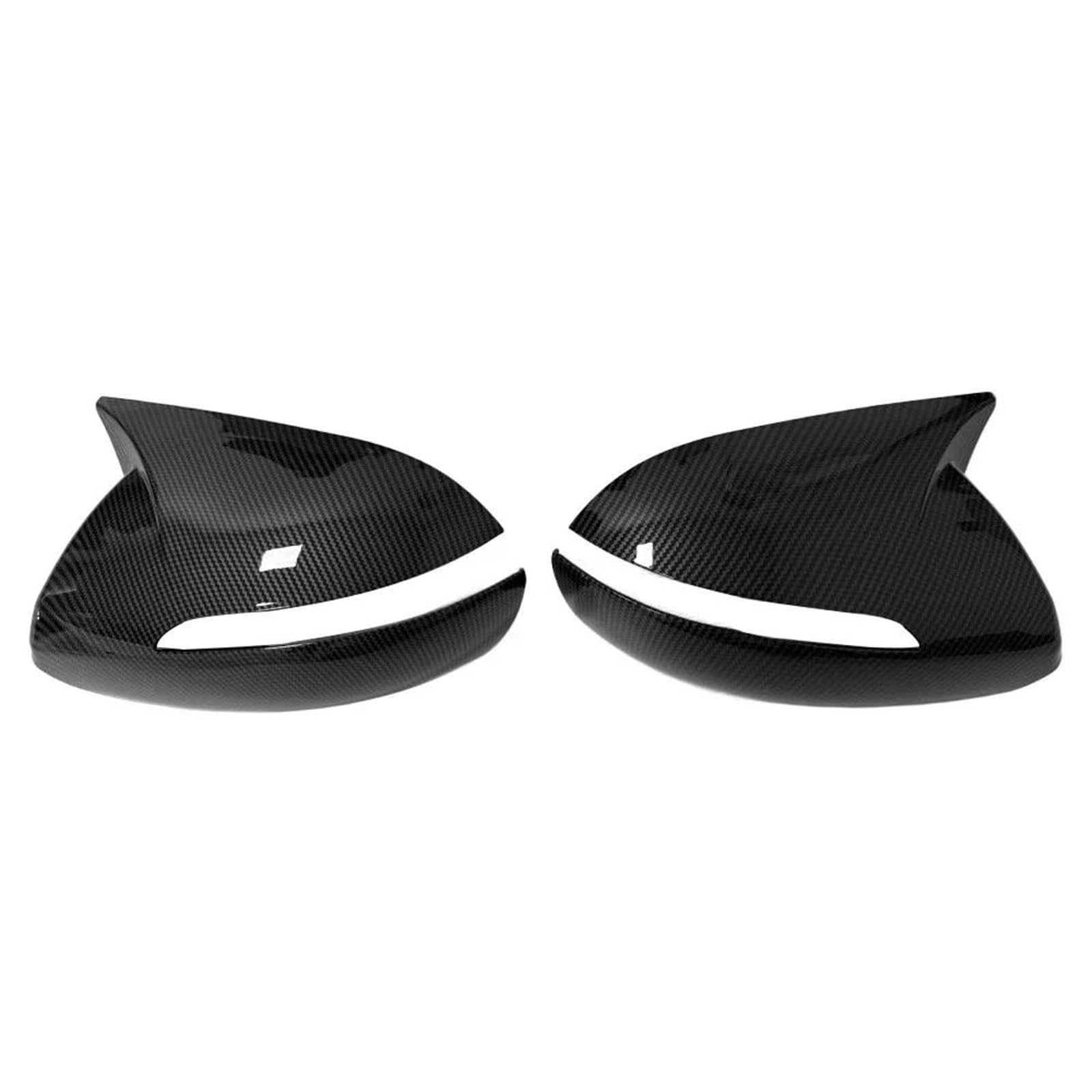 for Kia for Sportage KX5 2011-2015 Car Sticker Rearview Side Mirror Cover Wing Cap Trim(Carbon)