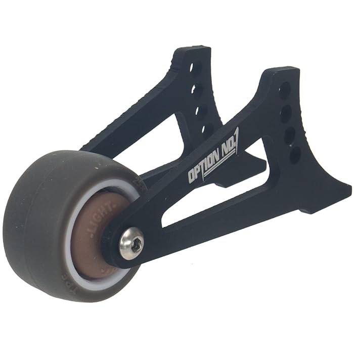 Buy HobbyMarking Aluminim Adjustable Wheelie Bar Kit Tail Wheel Head Up for Tamiya CW01 Lunch