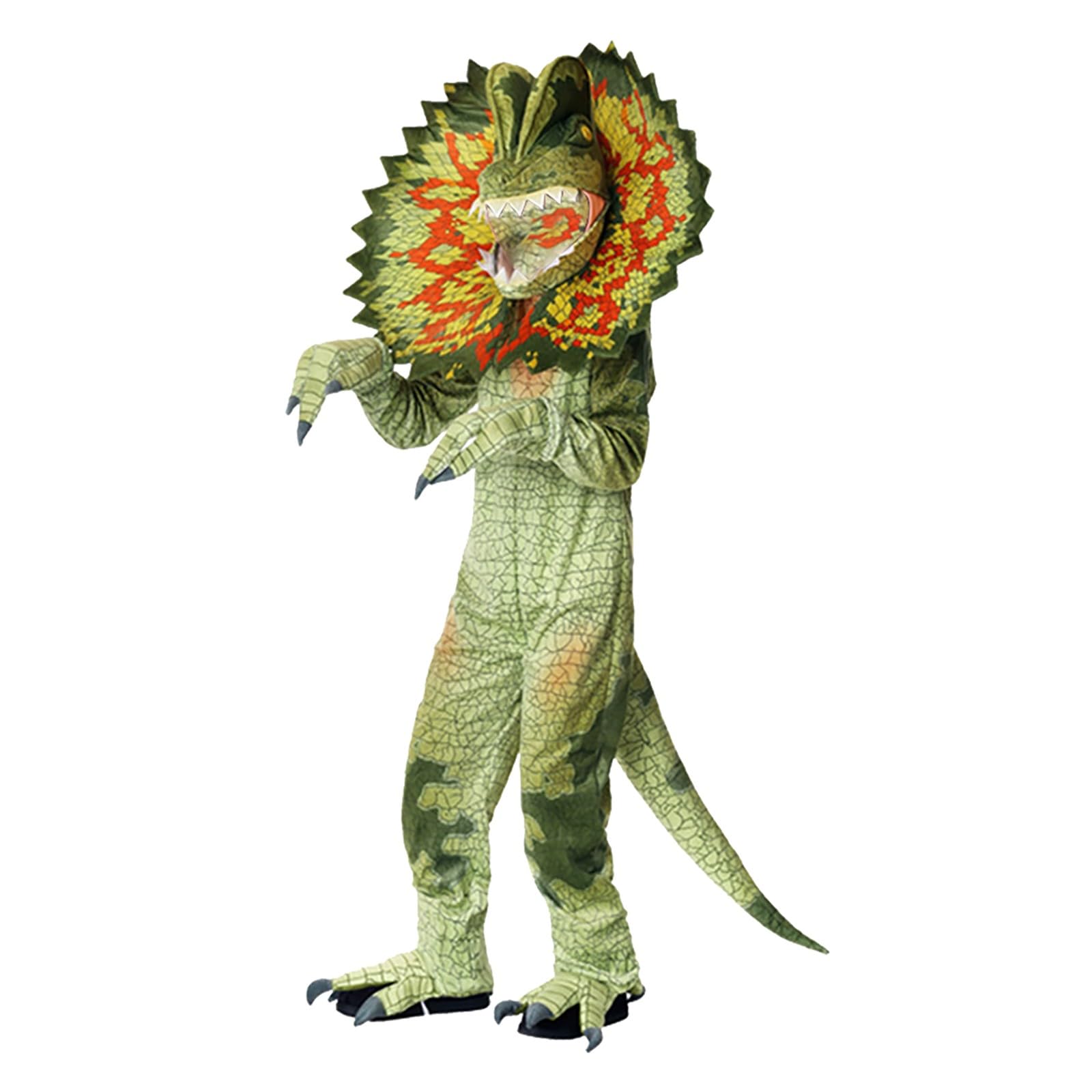 Costume Unisex Bambino Inverno Pagliaccetto con Animale Dinosauri Tigre