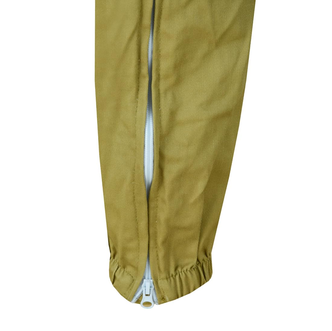 BIENE24 Imkeranzug Premium mit Atmungsnetz + Fechtschleier für Bienen Wespen Insekten Imkerei Stichschutz Insektenschutz S M L XL XXL XXXL, XXL · braun