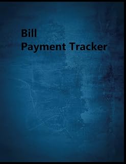 Bill Payment Tracker: The Minimal and Well-Design Paid Bills Organizer.. Bill, Due Date, Amount Due, Amount Paid, Unpaid Balance, Notes |