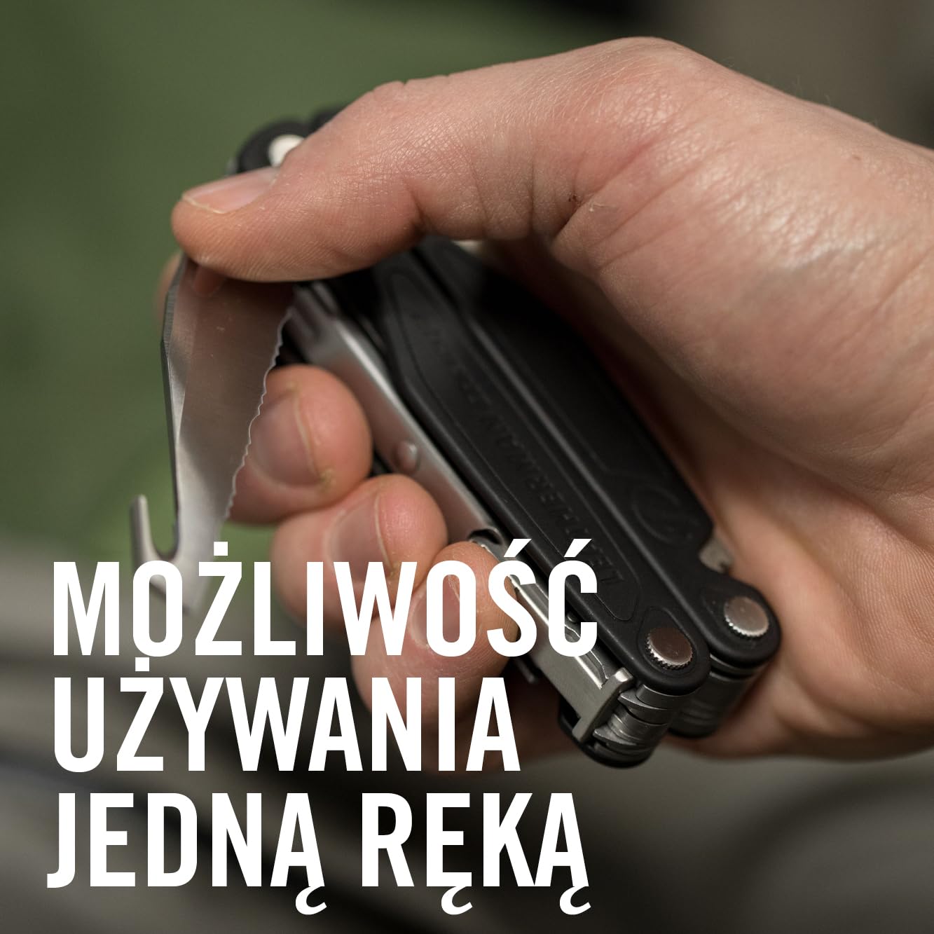 LEATHERMAN - Narzędzie wielofunkcyjne Charge Plus TTI z 19 ważnymi narzędziami, otwierane jedną ręką, wysokiej jakości tytanowe uchwyty, z nylonową kaburą | 19 Narzędzi do Kempingu i Wędkowania
