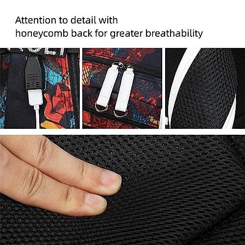 Basketball Player 23 Student School Bag, Laptop Backpack, Ultra-Light Travel Bag, For Men And Women (Black3)3