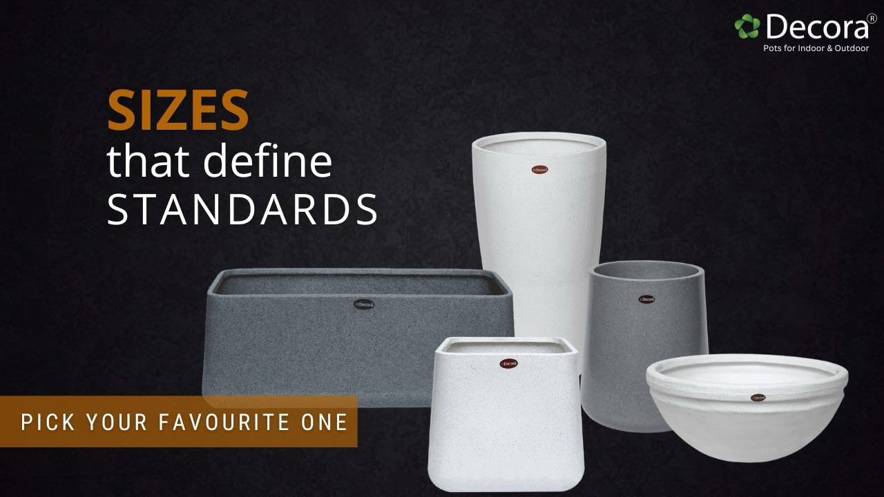 Decora Gleyz Tall Pot - Stone White (Small) -9 Decora Gleyz Tall Pot - Stone White (Small) -9