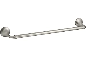 Kohler Elliston Brushed Nickel Towel Bar, 18"