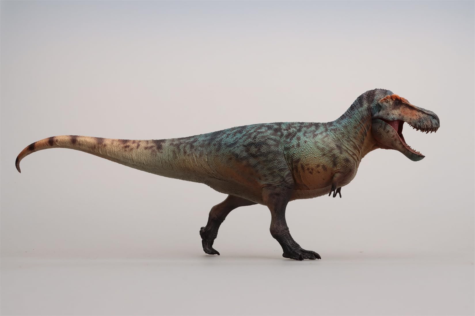 WLNTDOLA 1:35 Scale Tyrannosaurus Rex Figure PVC Animal Model (Blue)