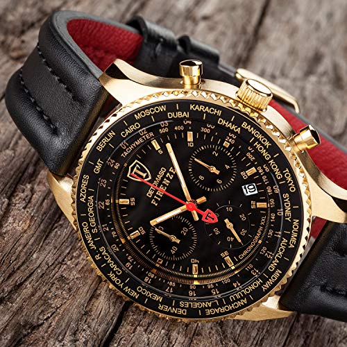 DeTomaso DT1045-H Orologio da Polso, Cronografo da...