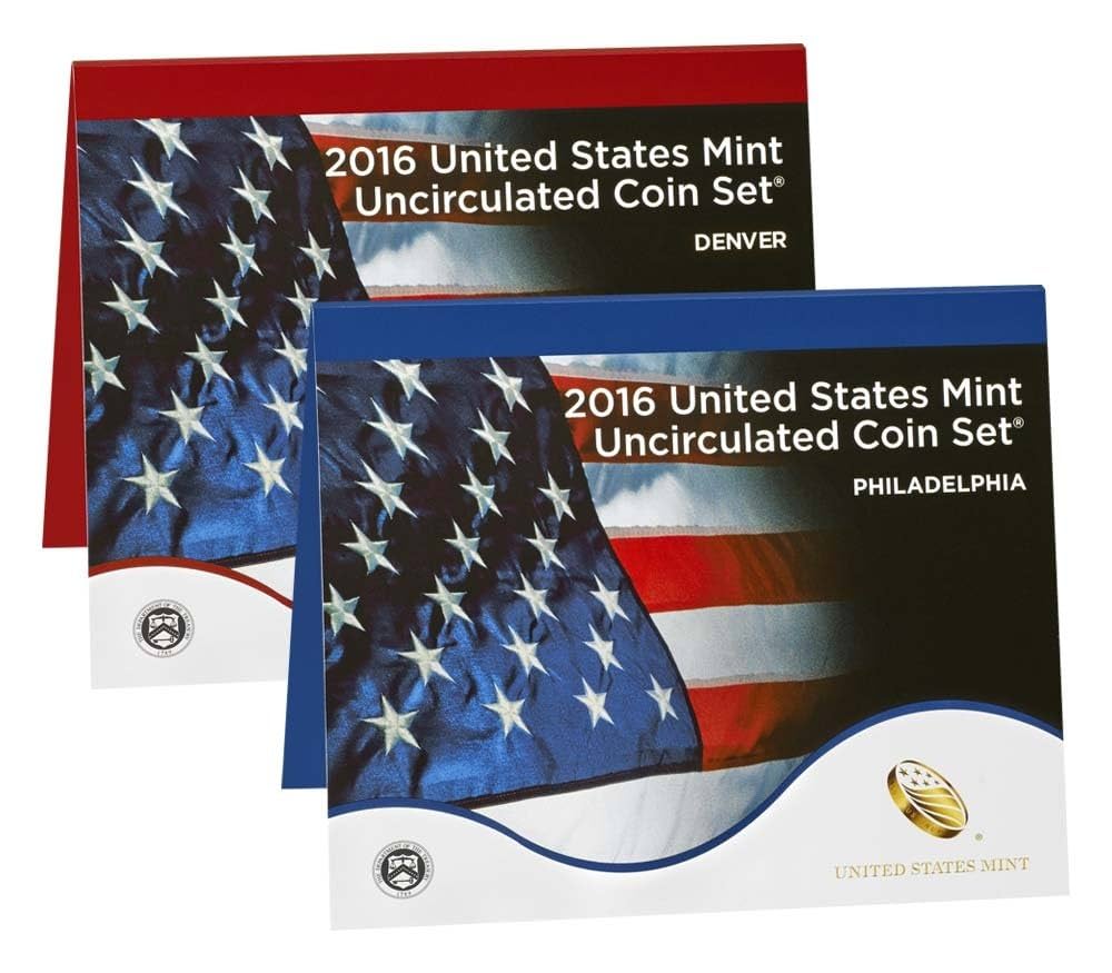 コレクション MINT SET 2016 2016 P, D U.S. Mint Uncirculated 26 Coin Mint Set with CoA
