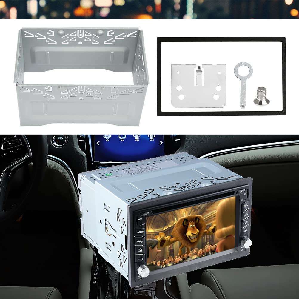 Façade D'Autoradio 2 DIN Pour Citroën Xsara Picasso (1999-2010) - Cadre De Montage Facile En ABS Haute Qualité