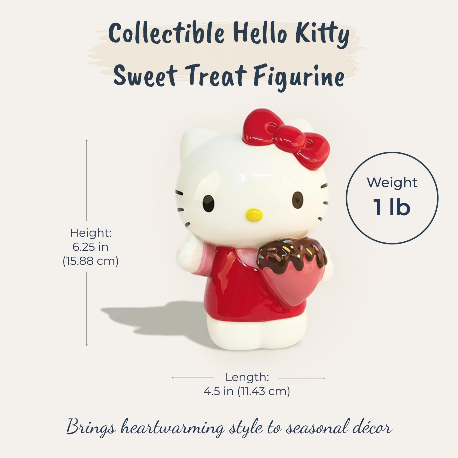 Amazon.com: Hello Kitty Figurine, 4.5