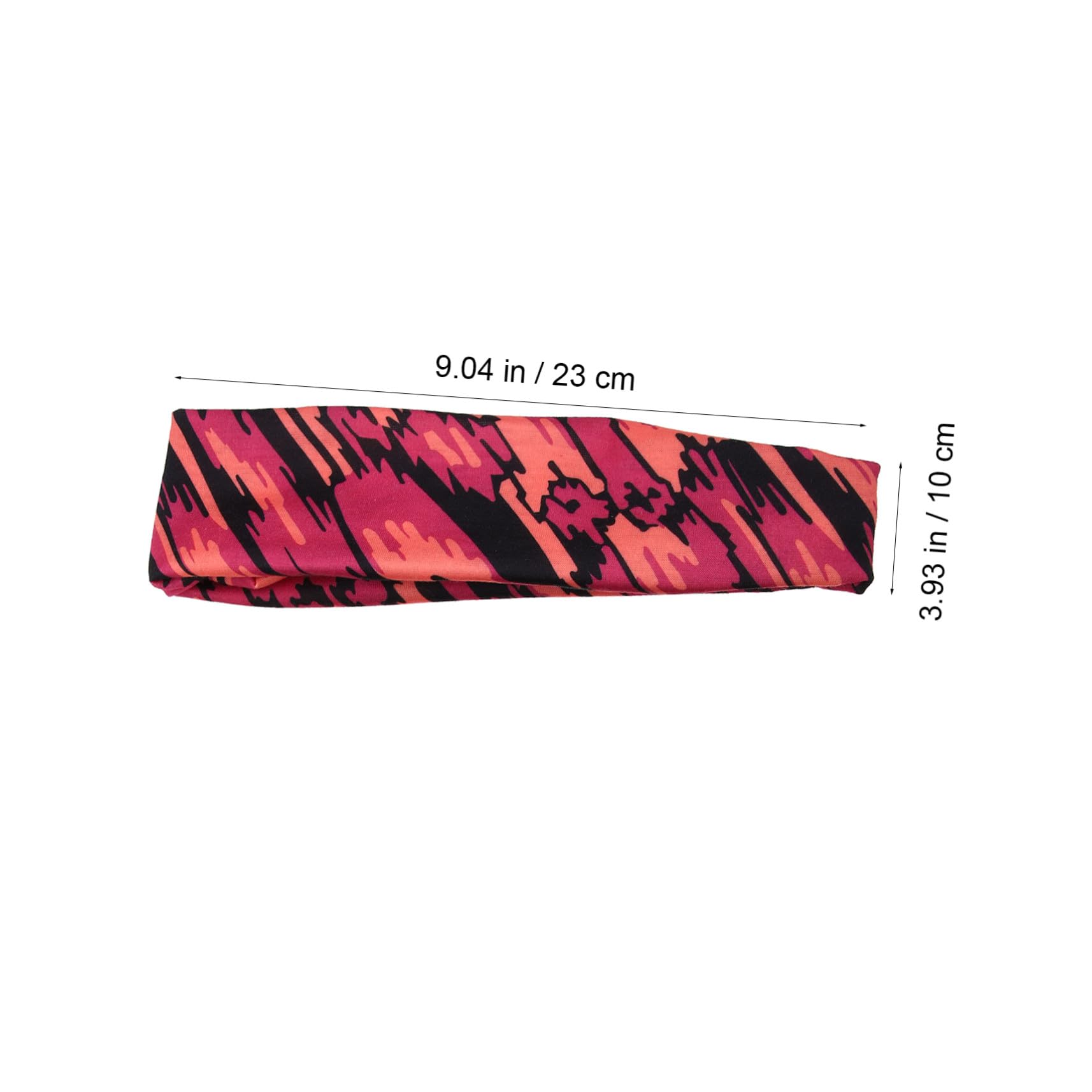 ibasenice Bandana Sportiva Per Il Sudore Fascia Yoga Fasce Per L'allenamento Impacco Per La Testa Del Sudore Esecuzione Della Fascia Fasce Atletiche Fibra Di Poliestere