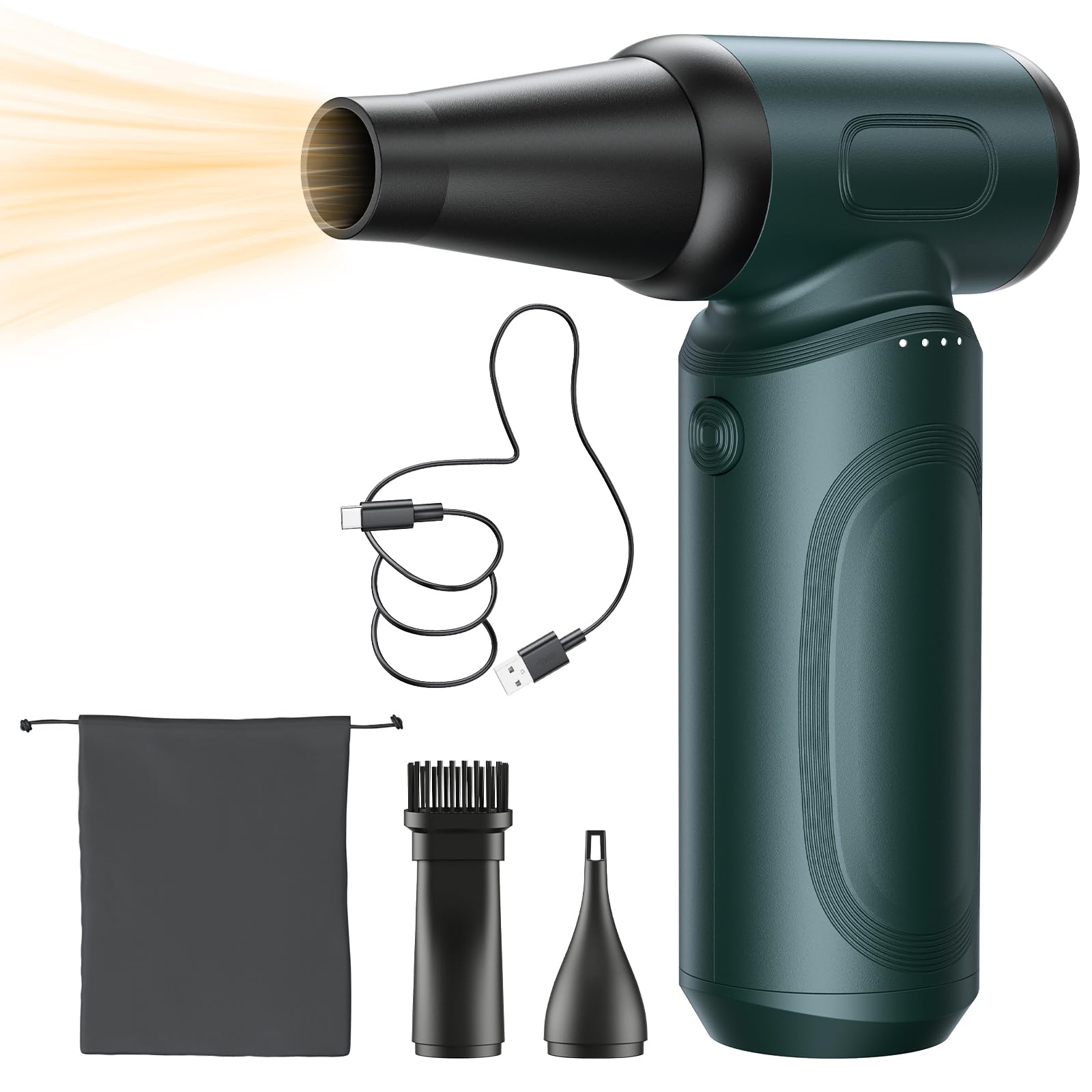 Ciniffo 電動エアダスター 超強力 小型ブロワー Amazon.co.jp: 【日本向け仕様】エアダスター 電動ブロワー ブロアー