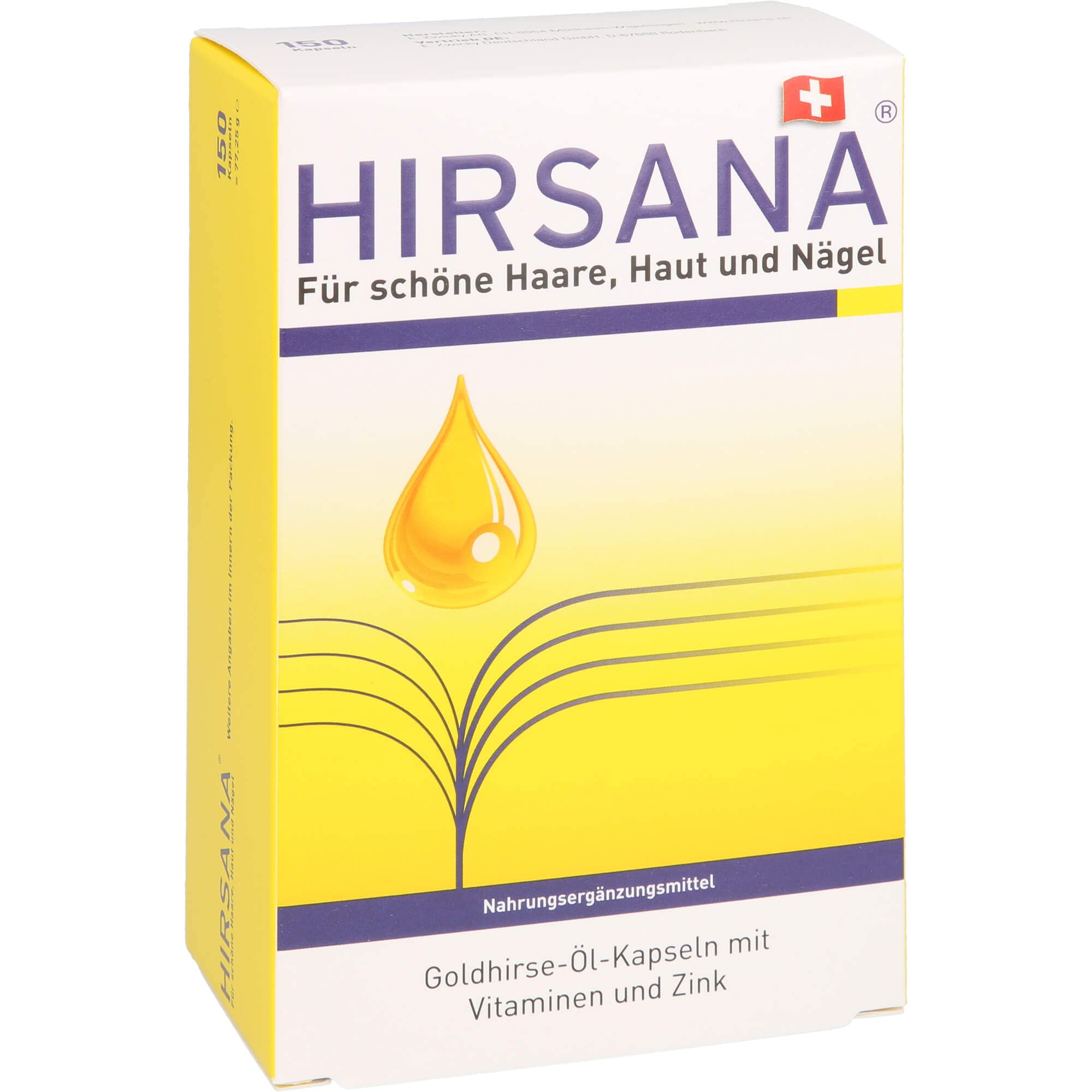 Hirsana Goldhirse öl Kapseln 150 stk